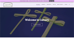 Desktop Screenshot of calvarymoravian.org